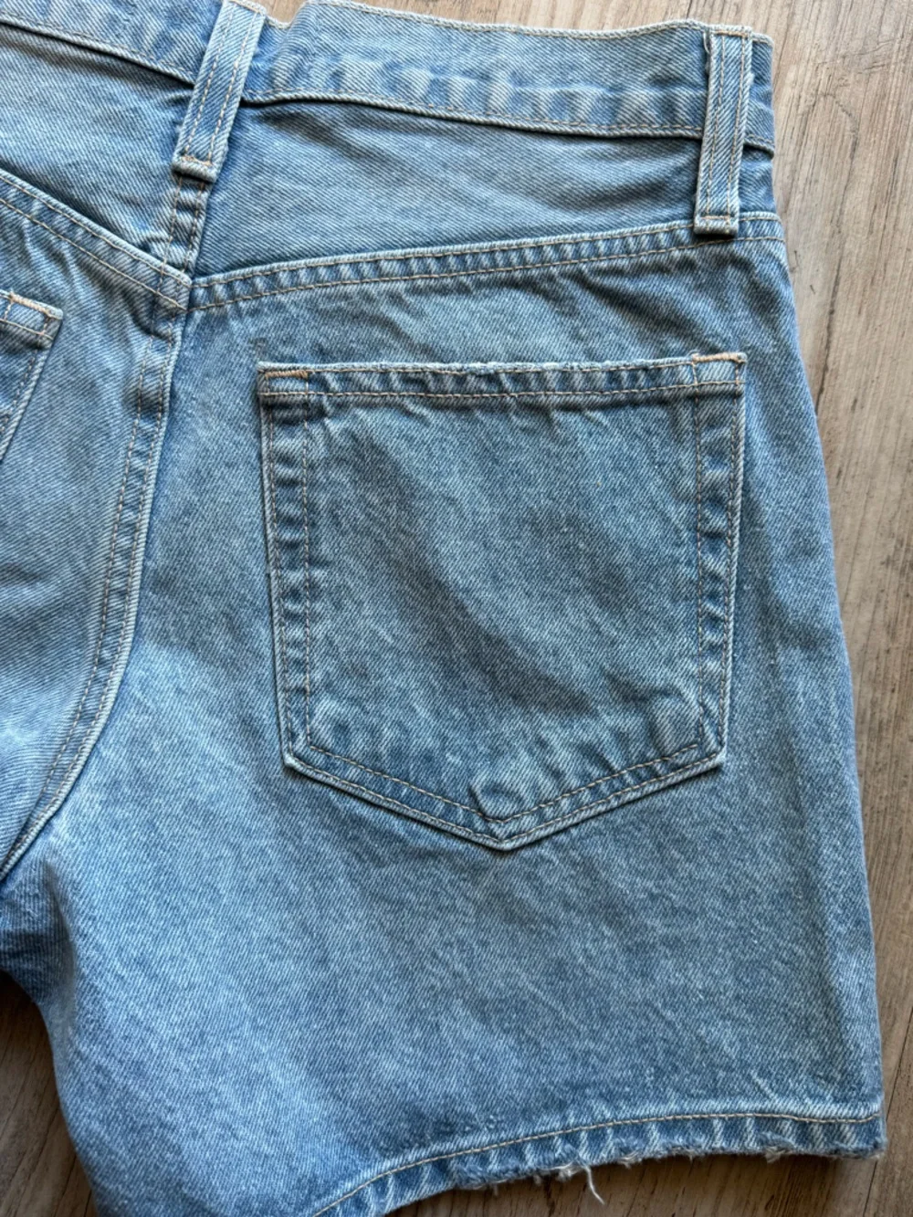 NWT Just Black Denim LIGHT WASH HIGH WAISTED DENIM SHORTS Size XS